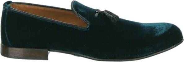 Tom Ford Pine Green Loafers Klassieke Stijl Green Heren