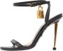 Tom Ford Pre-owned Leather sandals Black Dames - Thumbnail 1