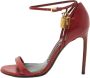 Tom Ford Pre-owned Leather sandals Red Dames - Thumbnail 1