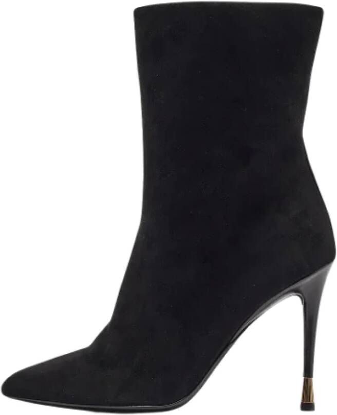 Tom Ford Pre-owned Suede boots Black Dames