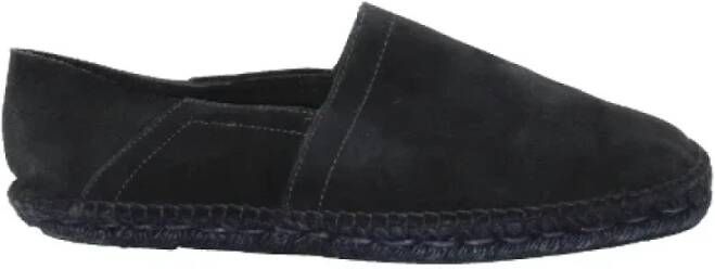 Tom Ford Pre-owned Suede flats Blue Heren