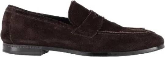 Tom Ford Pre-owned Suede flats Brown Dames