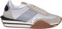 Tom Ford Zilveren Sneakers Vetersluiting Ronde Neus Multicolor Heren - Thumbnail 13