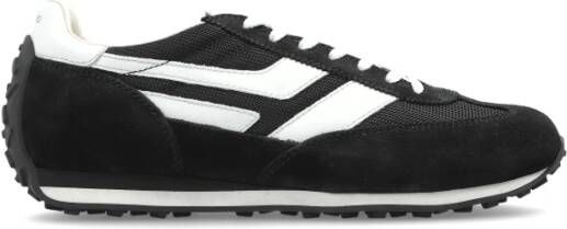 Tom Ford Zwarte Veterschoenen Platte Zool