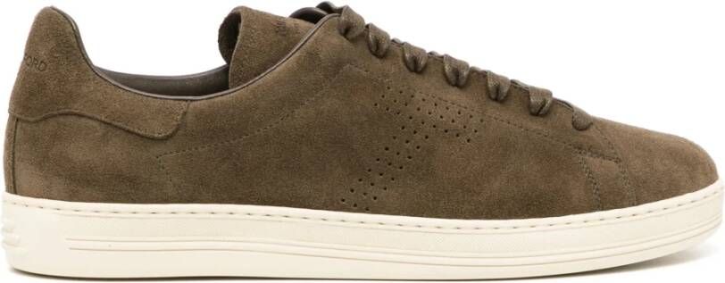 Tom Ford Suède Sneakers Gemaakt in Italië