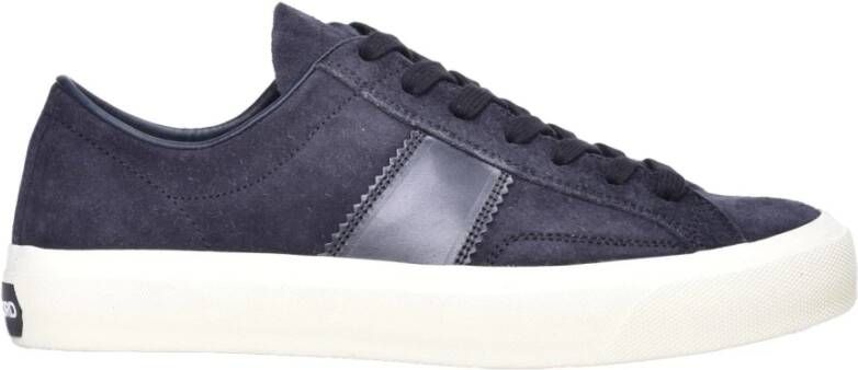 Tom Ford Suède Sneakers met Rubberen Zool