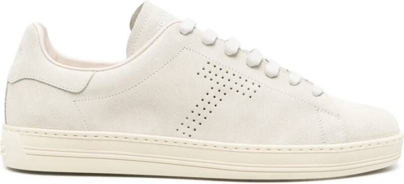 Tom Ford Suède Sneakers met rubberen zool
