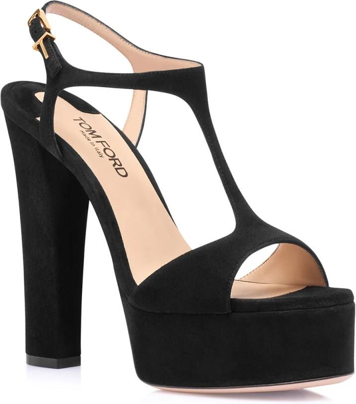 Tom Ford Angelina Platform High Heel Sandalen - Foto 3