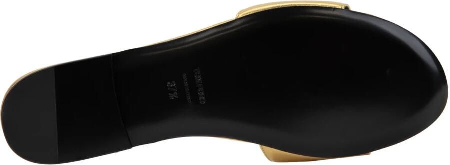 Tom Ford Dames Slip-On Leren Sandalen