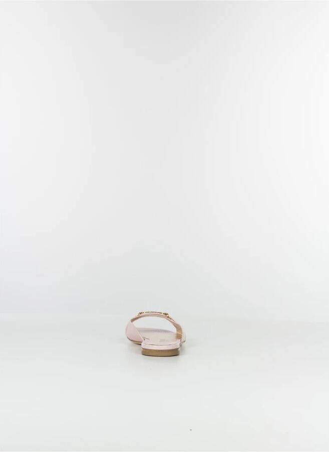 Tom Ford Gedrukte Hagedis Sandalen Pink Dames