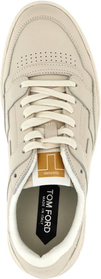 Tom Ford Witte Sneakers Casual Chic Stijl Beige Heren - Foto 2