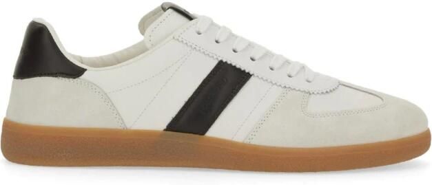 Tom Ford Lage leren en suède sneakers