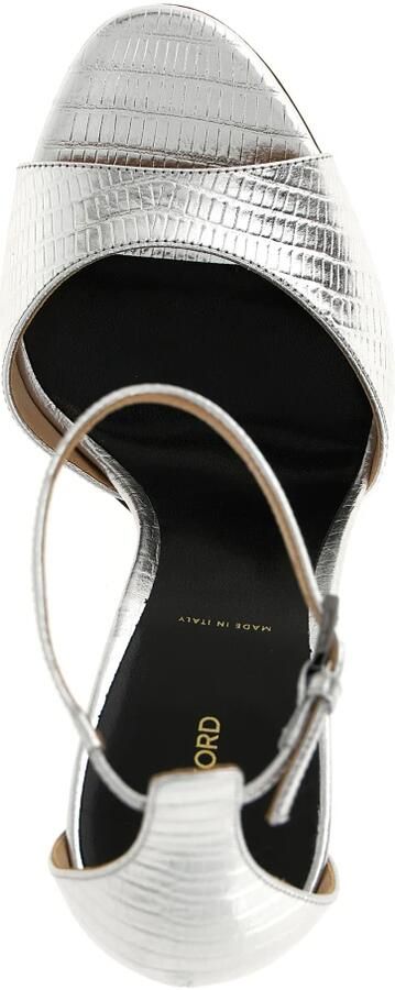 Tom Ford Laminated Printed Tejus Spire Sandalen met Enkelbandje - Foto 2