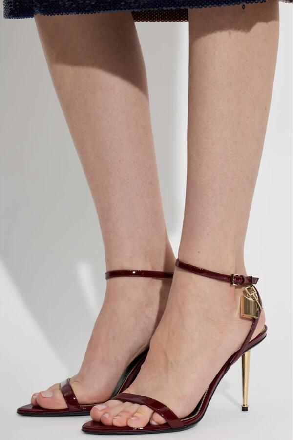 Tom Ford Lederen Sandalen met Hak - Foto 3