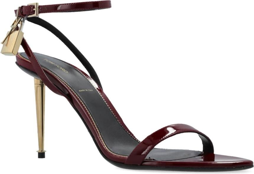 Tom Ford Lederen Sandalen met Hak - Foto 7