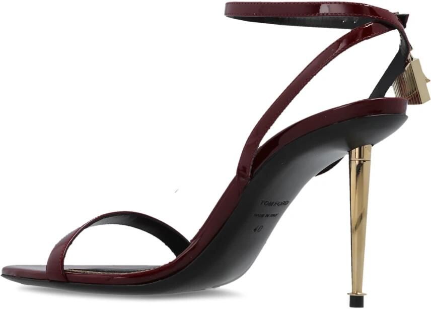 Tom Ford Lederen Sandalen met Hak - Foto 5
