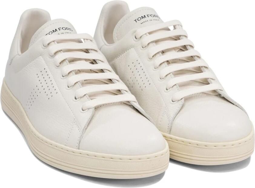 Tom Ford Low-Top Leren Sneakers - Foto 3