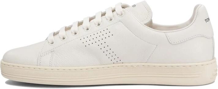 Tom Ford Low-Top Leren Sneakers - Foto 5