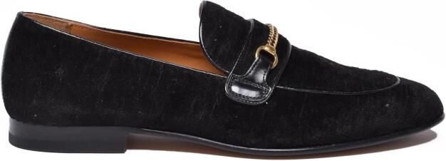 Tom Ford Zwarte formele loafers met gouden detail - Foto 2