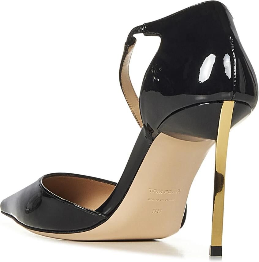 Tom Ford Zwarte Lakleren Stiletto Pumps