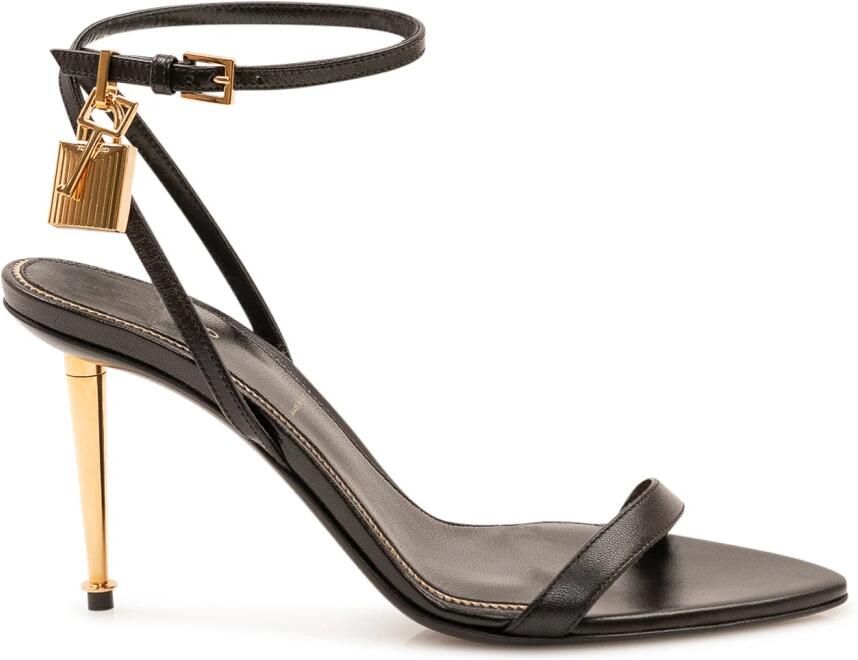 Tom Ford Padlock Pointy Naked Sandal 85mm