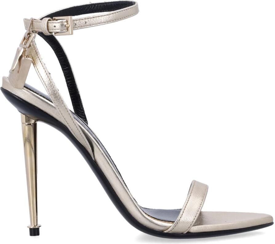 Tom Ford Padlock Pointy Naked Sandal