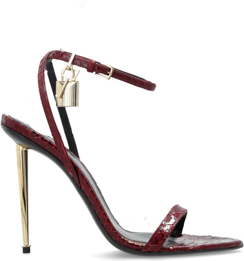 Tom Ford Padlock Pointy Naked Sandal
