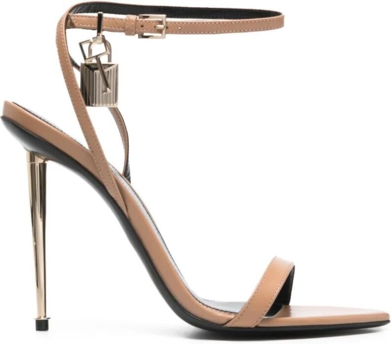 Tom Ford Padlock Pointy Naked Sandal