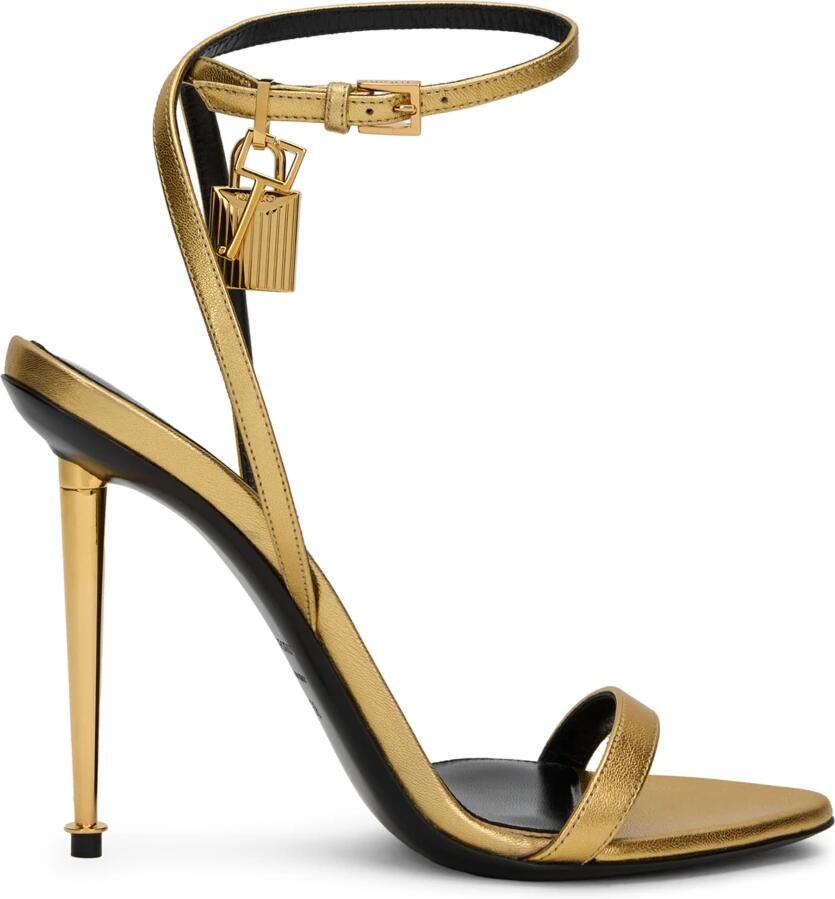 Tom Ford Padlock Pointy Naked Sandal