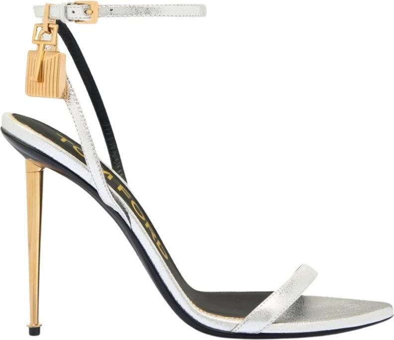 Tom Ford Padlock Pointy Naked Sandal