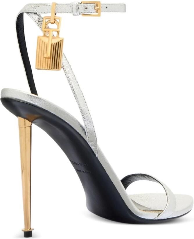 Tom Ford Padlock Pointy Naked Sandal - Foto 3