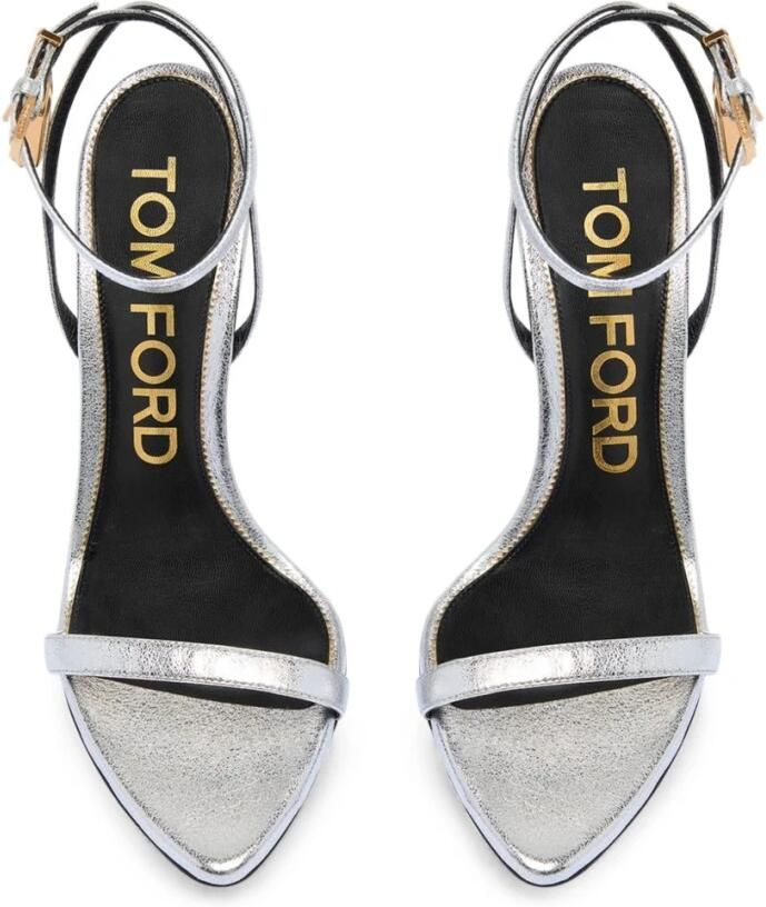 Tom Ford Padlock Pointy Naked Sandal - Foto 2