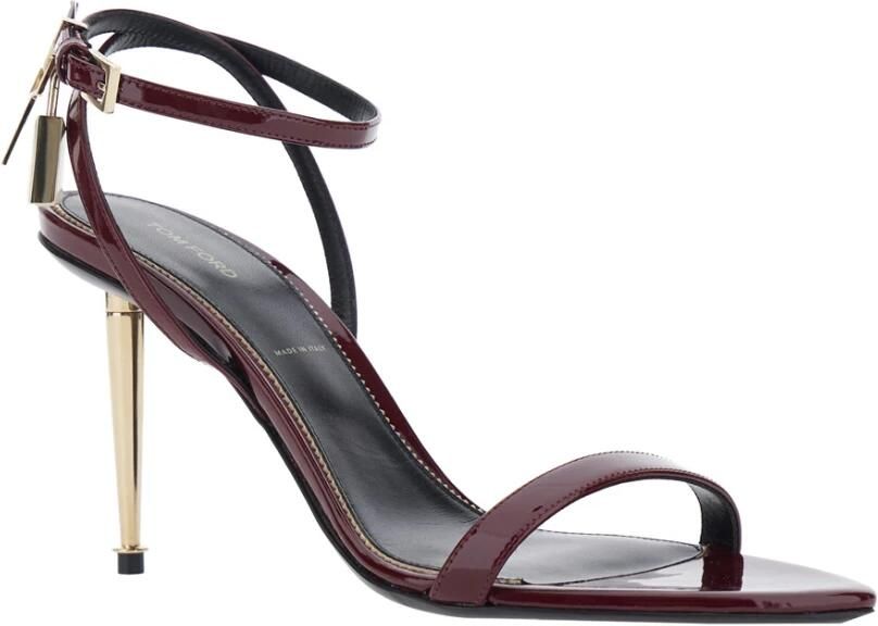 Tom Ford Lederen Sandalen met Hak - Foto 9