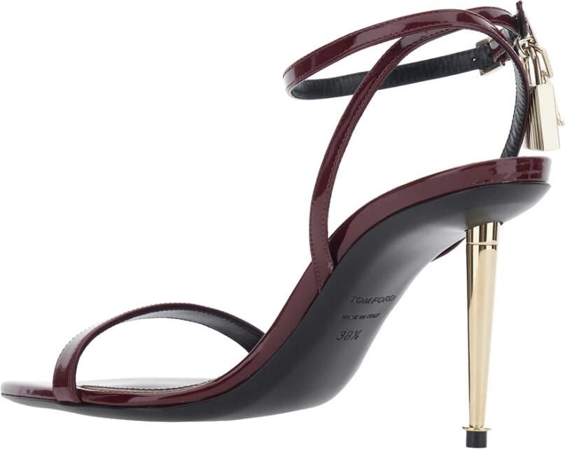 Tom Ford Lederen Sandalen met Hak - Foto 6