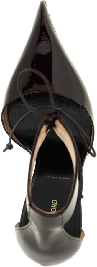 Tom Ford Pumps met enkelbandje van lakleer - Foto 3