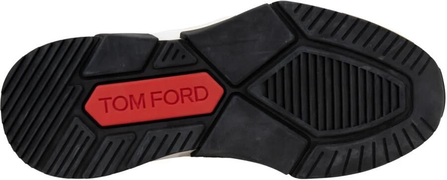 Tom Ford Sneakers met gelamineerd leren bovenwerk