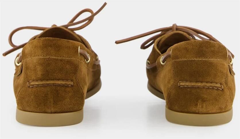 Tom Ford Tabaksbruine Suède Loafers