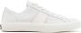 Tom Ford Witte en Beige Kalfsleren Lage Sneakers Wit Heren - Thumbnail 4