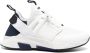 Tom Ford Ademende mesh sneakers met leren details White Heren - Thumbnail 1