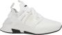 Tom Ford Witte lage top elastische sneakers - Thumbnail 1