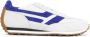 Tom Ford Witte Leren Sneakers met Paarse Accenten - Thumbnail 1