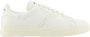 Tom Ford Witte Leren Sneakers met 'T' Perforatie - Thumbnail 1