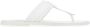 Tom Ford Witte leren teenslippers voor heren White Heren - Thumbnail 1