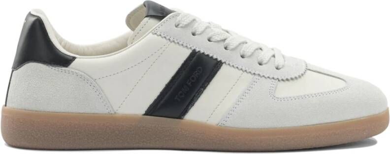 Tom Ford Witte Sneakers voor Mannen Aw25