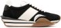 Tom Ford Zwart Crème Lage Sneakers Multicolor Heren - Thumbnail 1