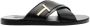 Tom Ford Zwarte Instap Sandalen met Gouden T Hardware Black Heren - Thumbnail 10