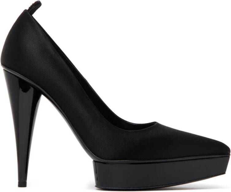 Tom Ford Zwarte Kalfsleren Platform Pumps