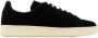 Tom Ford Suede Sneakers met Ronde Neus Black Heren - Thumbnail 1