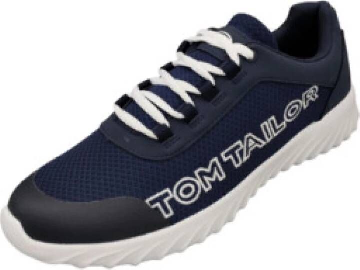 Tom Tailor Blauwe Heren Sneaker Modern en Comfortabel