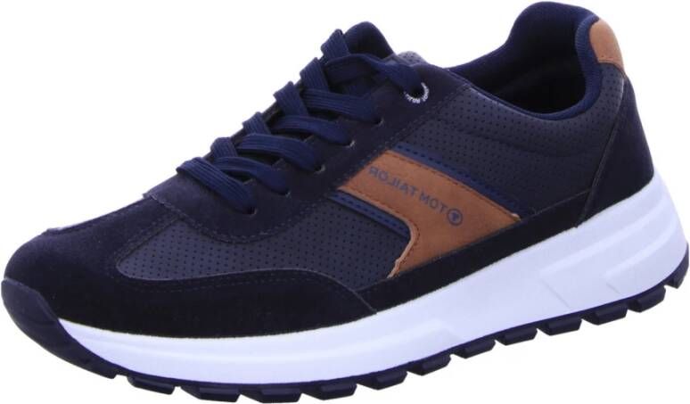 Tom Tailor Blauwe Heren Sneakers Crepe Zool